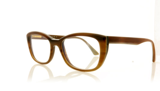Hoffman Natural Eyewear 315 C12 Light Brown Glasses - Angle
