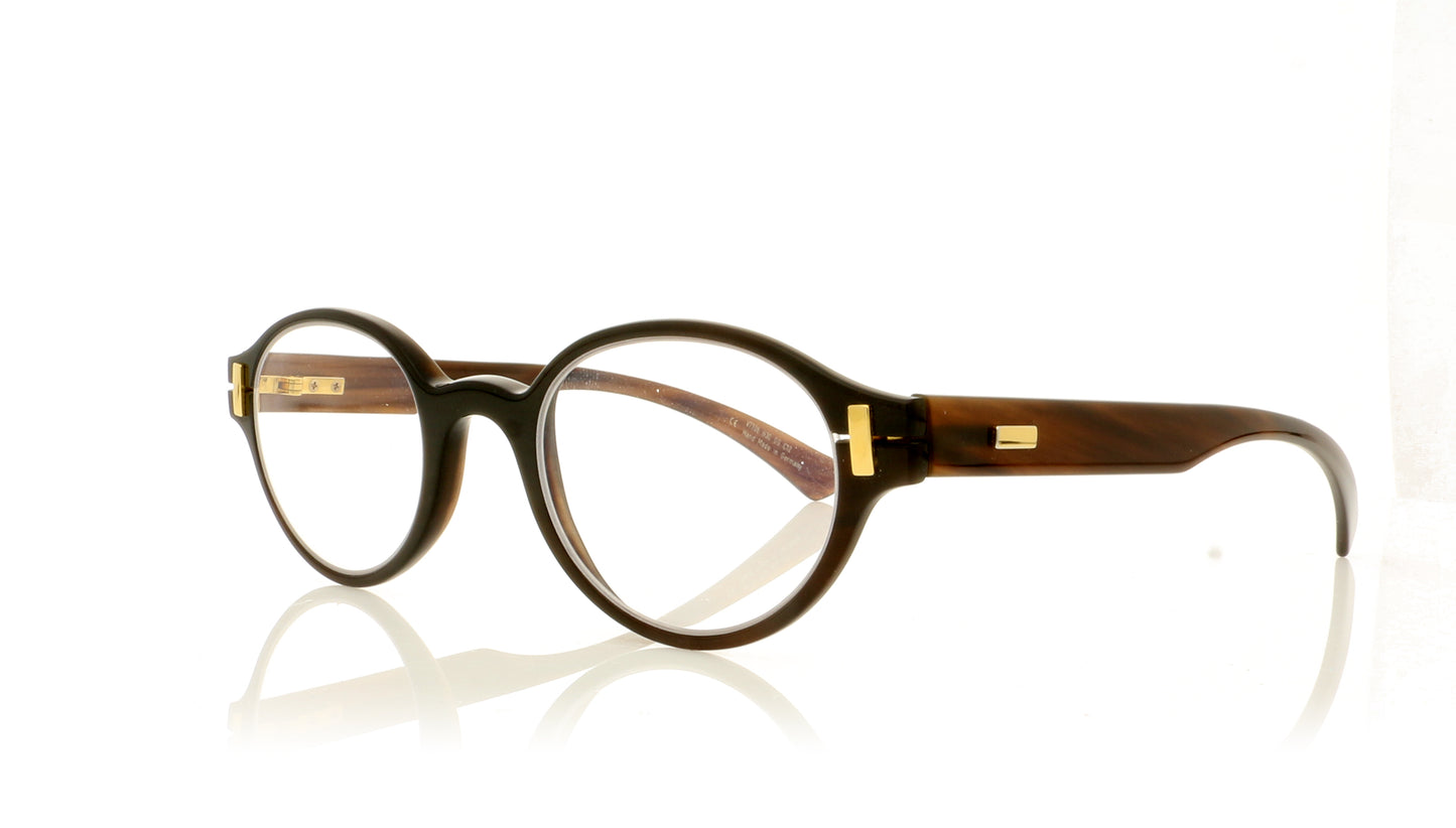 Hoffman Natural Eyewear V7708 H30 GG C12 Brown Glasses - Angle