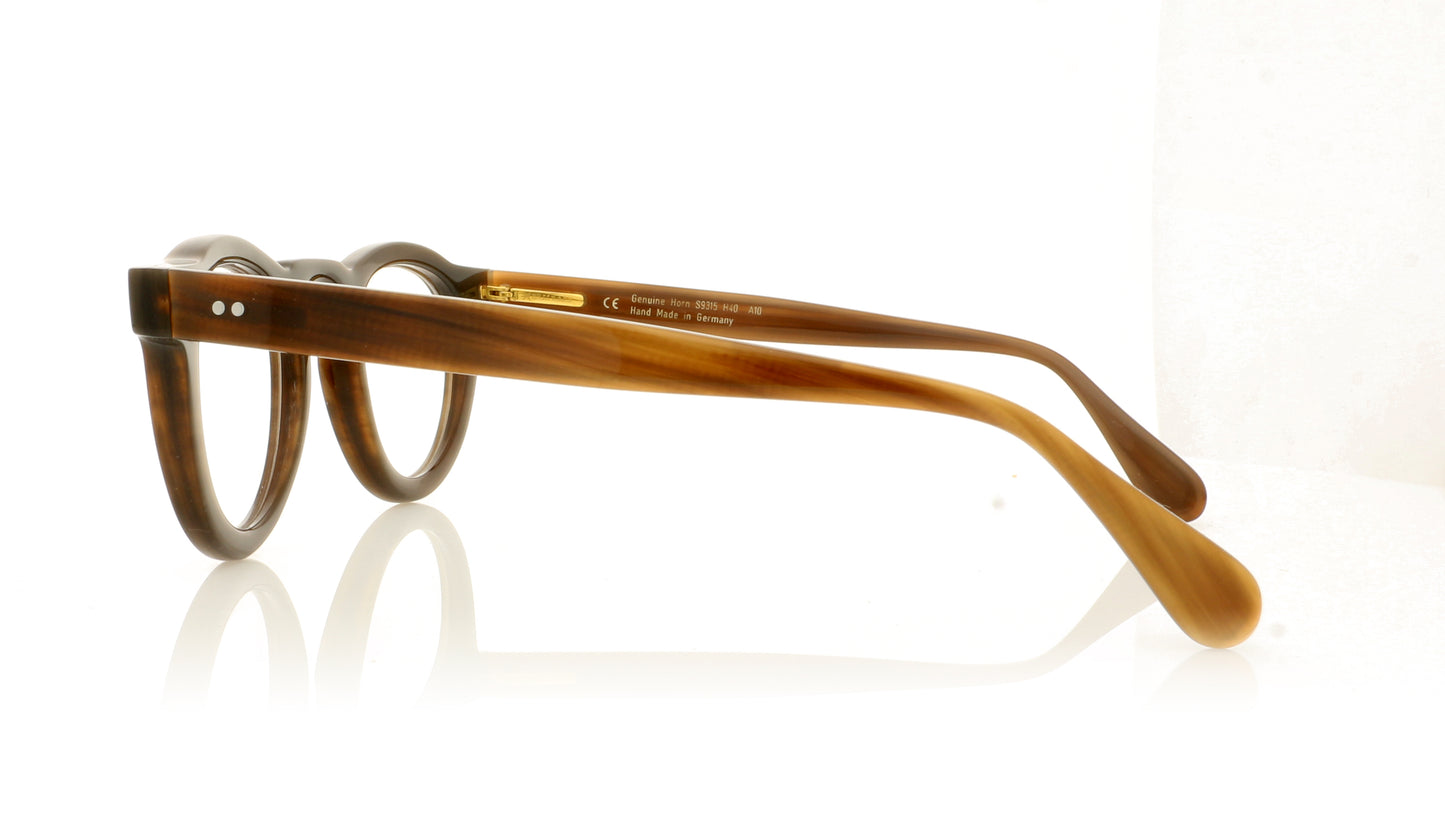 Hoffman Natural Eyewear S9315 H40-A10 Brown Glasses - Side