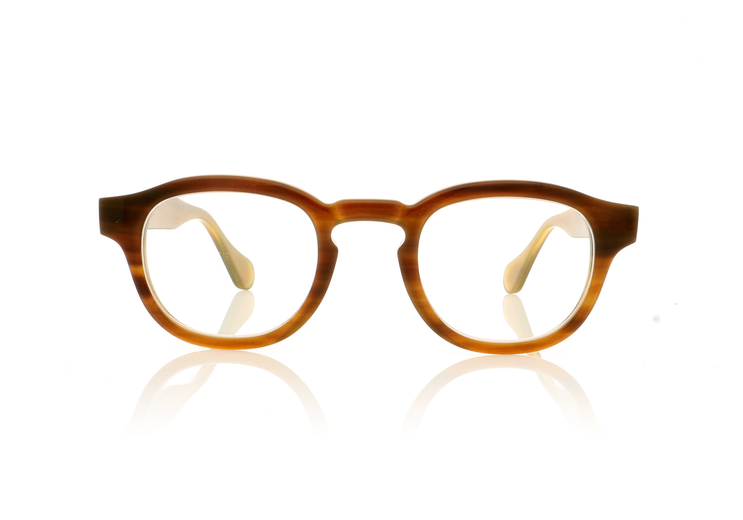 Hoffman Natural Eyewear S9462 9071-B09 Brown Glasses - Front