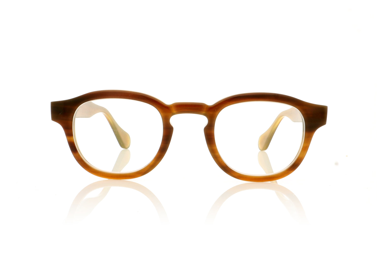 Hoffman Natural Eyewear S9462 9071-B09 Brown Glasses - Front