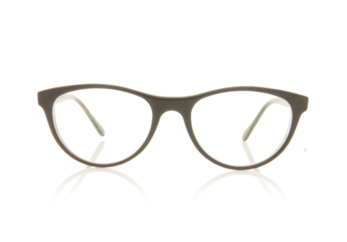 Hoffman Natural Eyewear H2163 BDWBW Horn Glasses - Front
