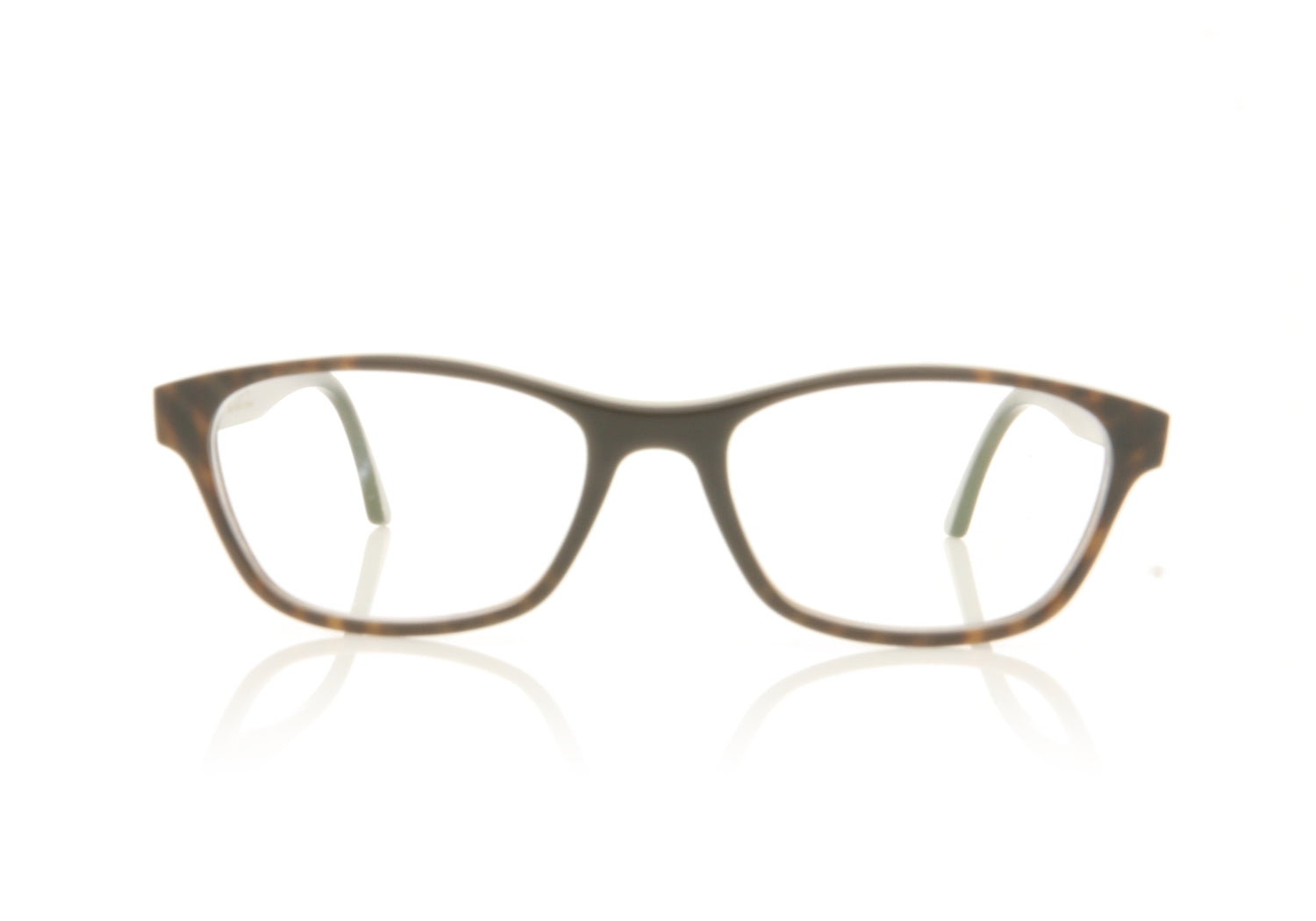 Hoffman Natural Eyewear H2177 H10 9231 Horn Glasses - Front