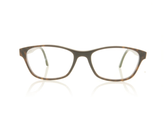 Hoffman Natural Eyewear H2177 H10 9231 Horn Glasses - Front