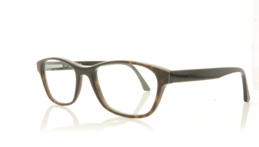Hoffman Natural Eyewear H2177 H10 9231 Horn Glasses - Angle