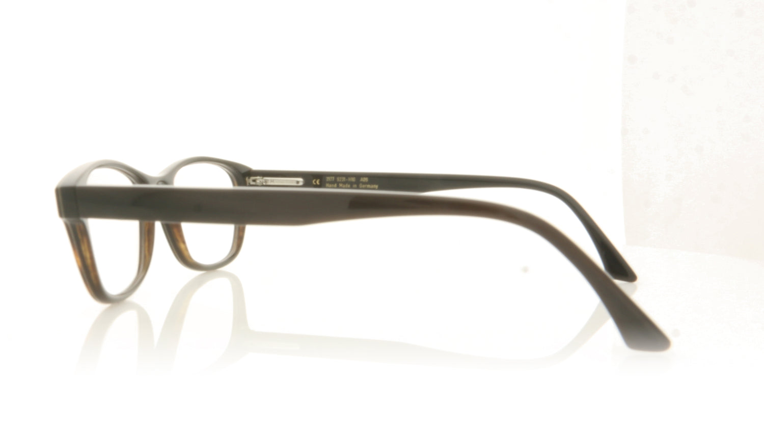 Hoffman Natural Eyewear H2177 H10 9231 Horn Glasses - Side