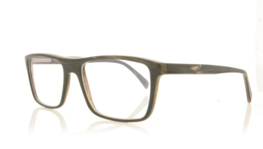 Hoffman Natural Eyewear H2209 H16 H10 Horn Glasses - Angle