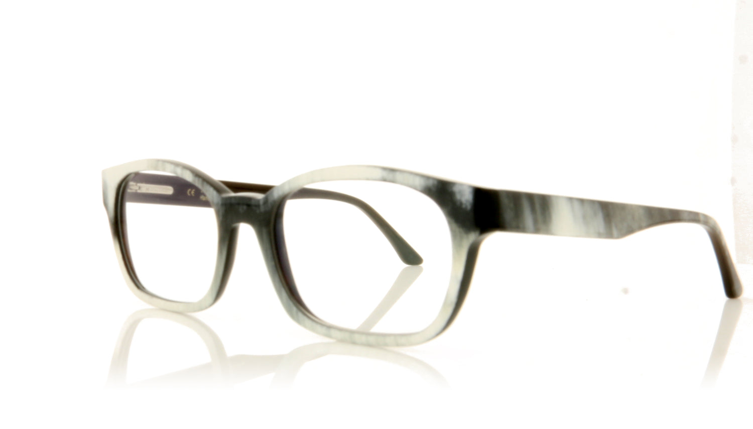 Hoffman Natural Eyewear Hoffmann 2170 H93 Horn Glasses - Angle
