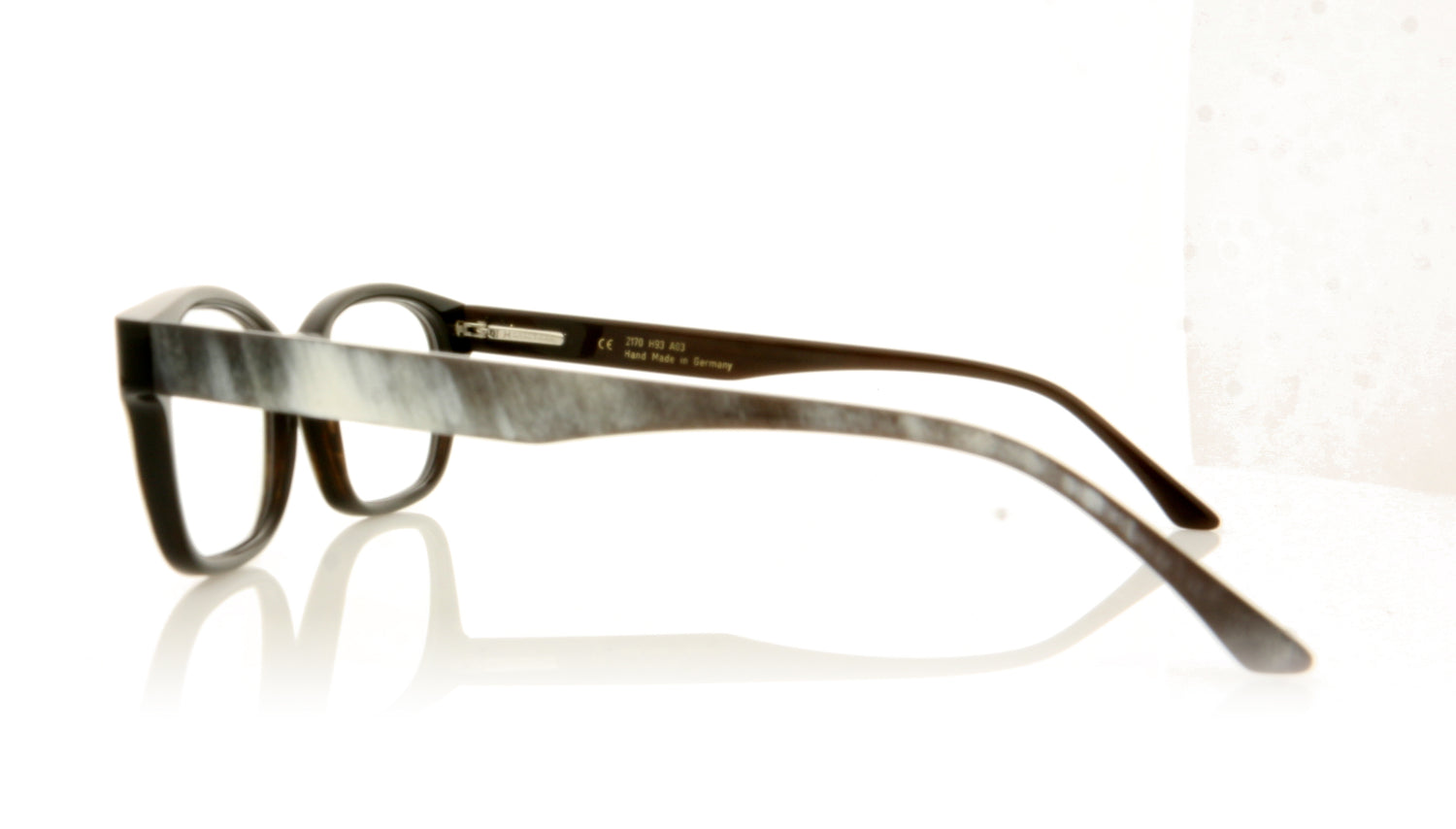 Hoffman Natural Eyewear Hoffmann 2170 H93 Horn Glasses - Side