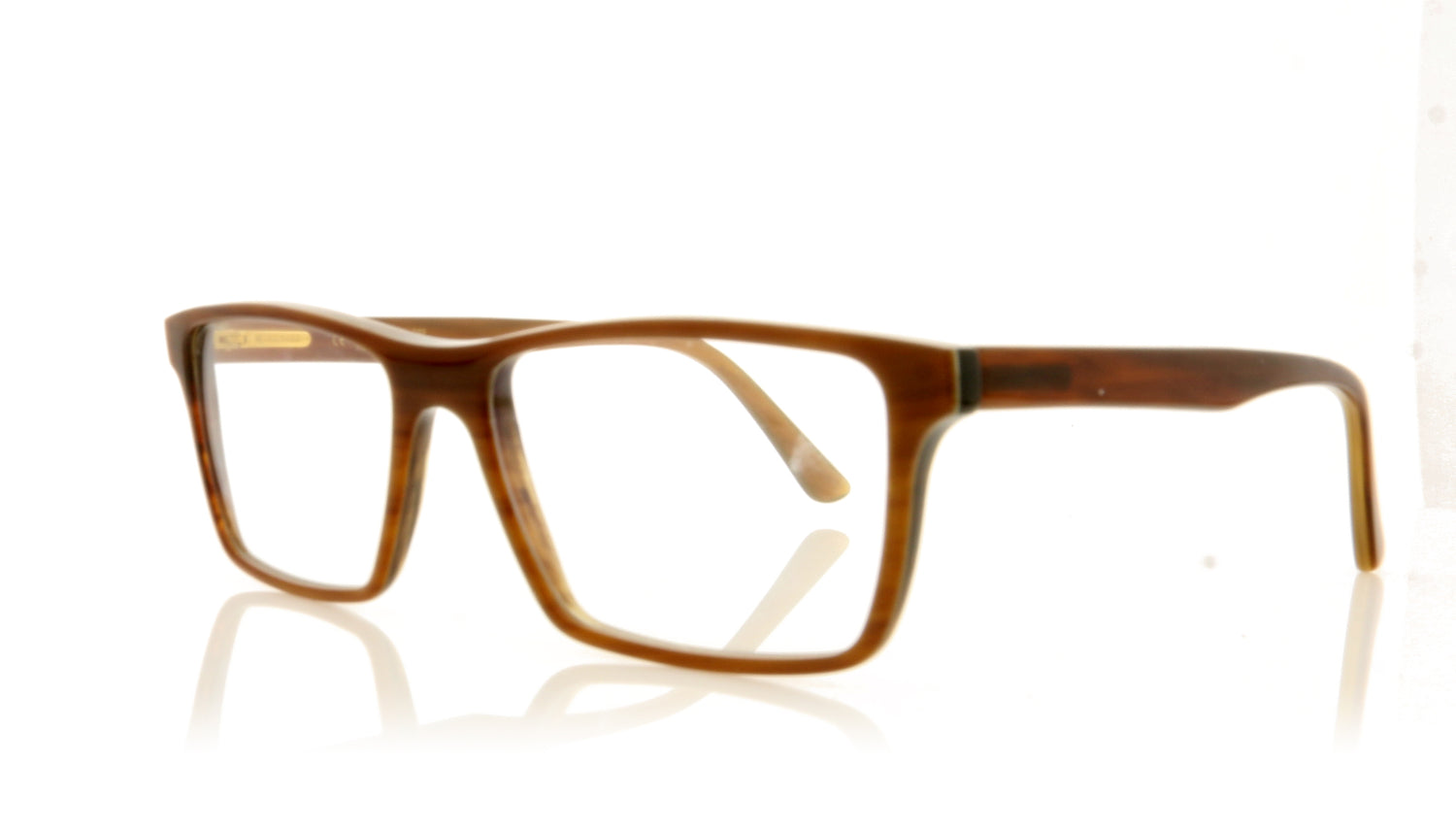 Hoffman Natural Eyewear Hoffmann 2229 929-901 Horn Glasses - Angle