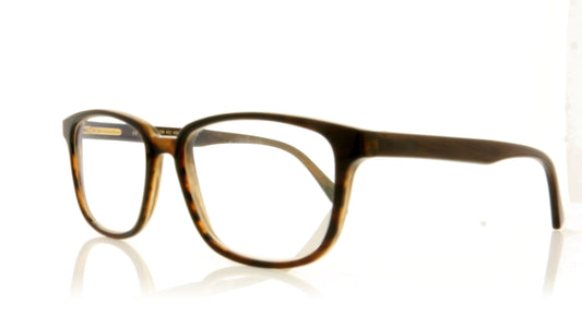 Hoffman Natural Eyewear Hoffmann 2269 H30-910 Horn Glasses - Angle