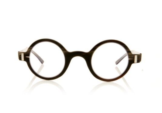 Hoffman Natural Eyewear V7416 H16 Horn Glasses - Front