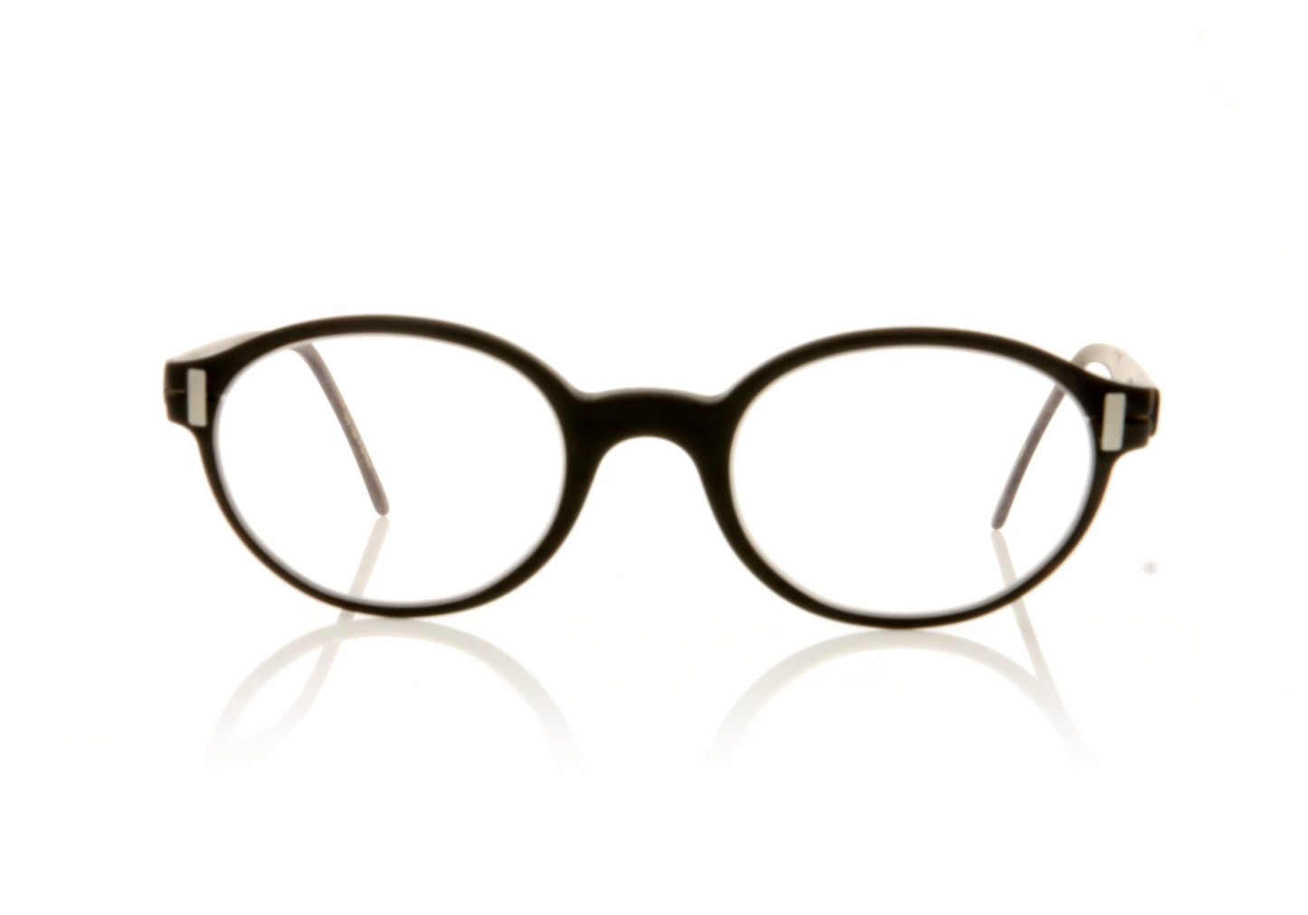 Hoffman Natural Eyewear V7443 H20 Matt Black Glasses - Front