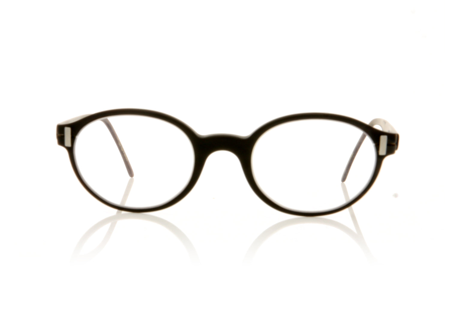 Hoffman Natural Eyewear V7443 H20 Matt Black Glasses - Front
