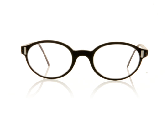 Hoffman Natural Eyewear V7443 H20 Matt Black Glasses - Front