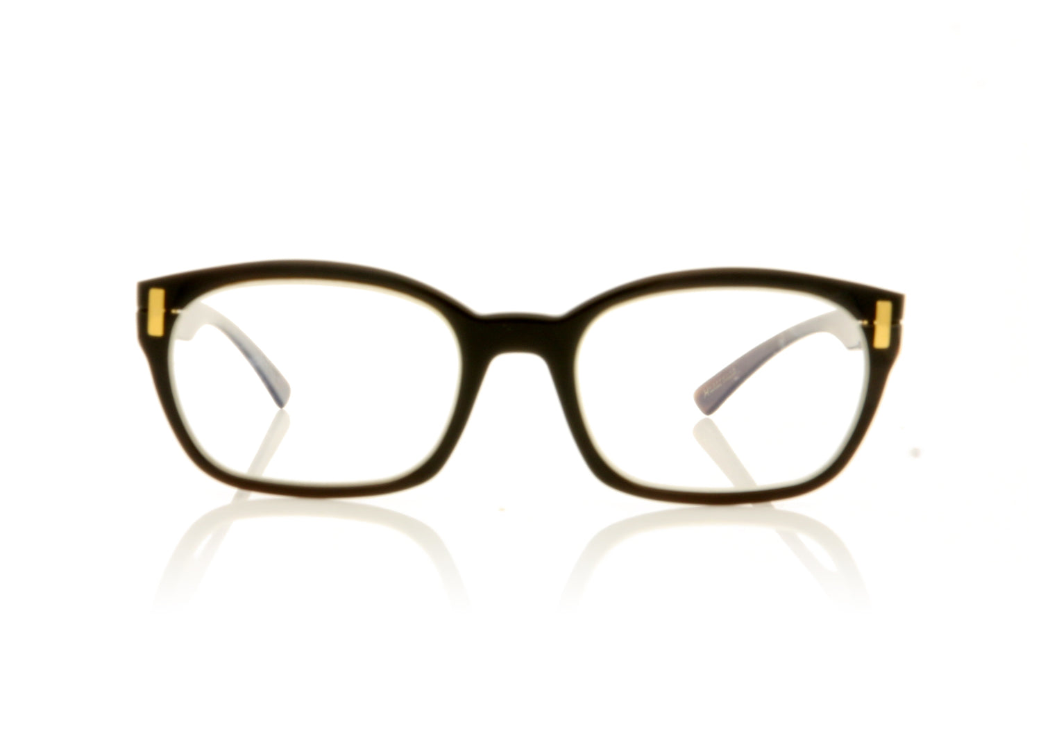Hoffman Natural Eyewear V7724 H20 Black Glasses - Front