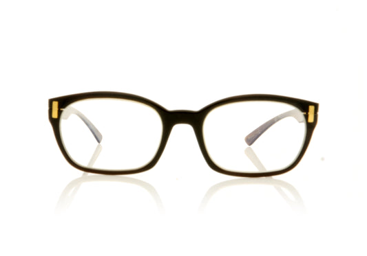 Hoffman Natural Eyewear V7724 H20 Black Glasses - Front