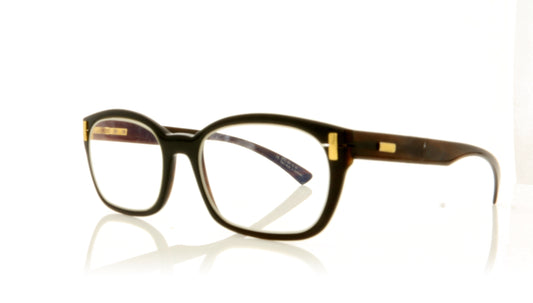 Hoffman Natural Eyewear V7724 H20 Black Glasses - Angle