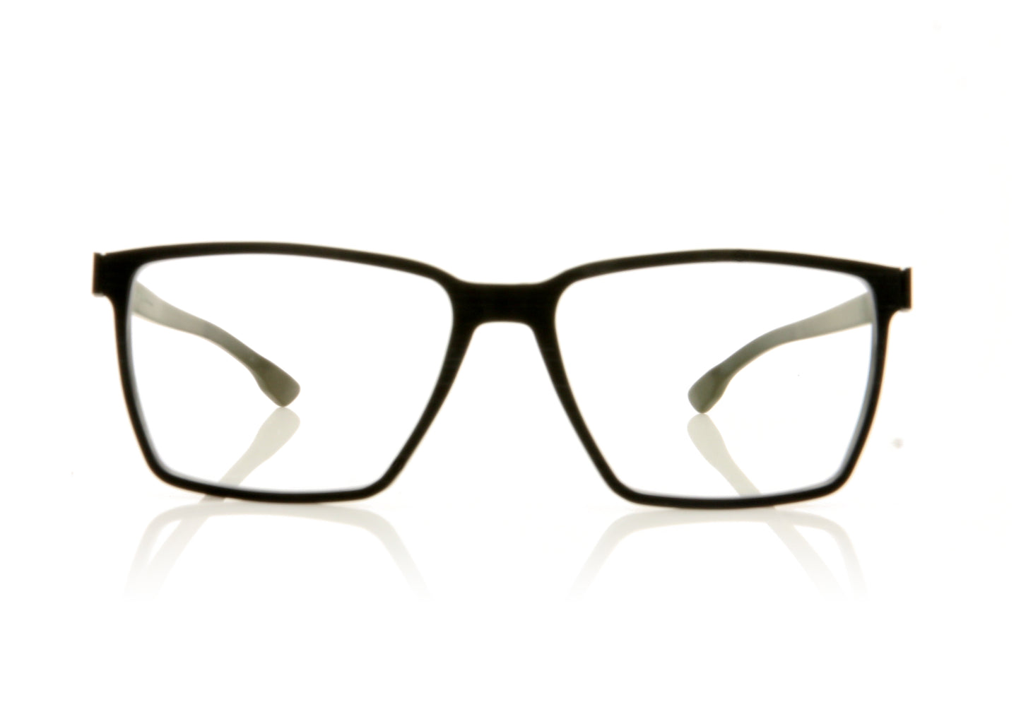 ic! berlin Axis BR Black Rough Glasses - Front