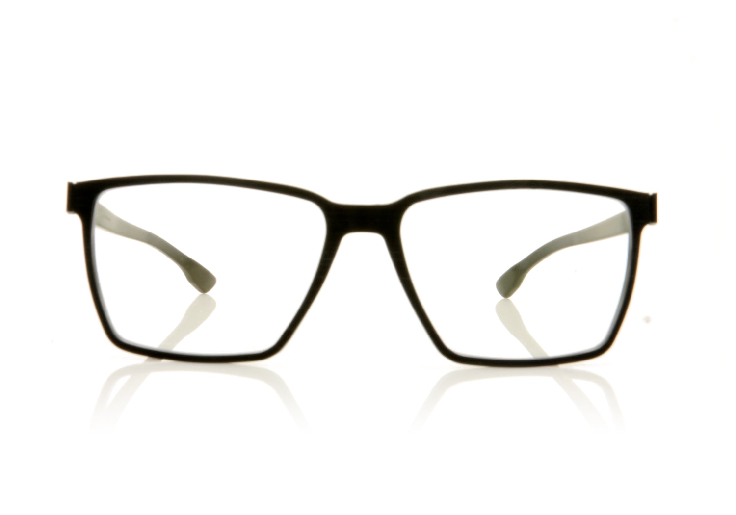 ic! berlin Axis BR Black Rough Glasses - Front