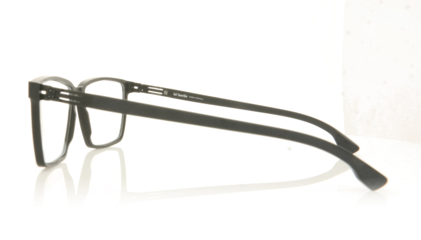 ic! berlin Axis BR Black Rough Glasses - Side