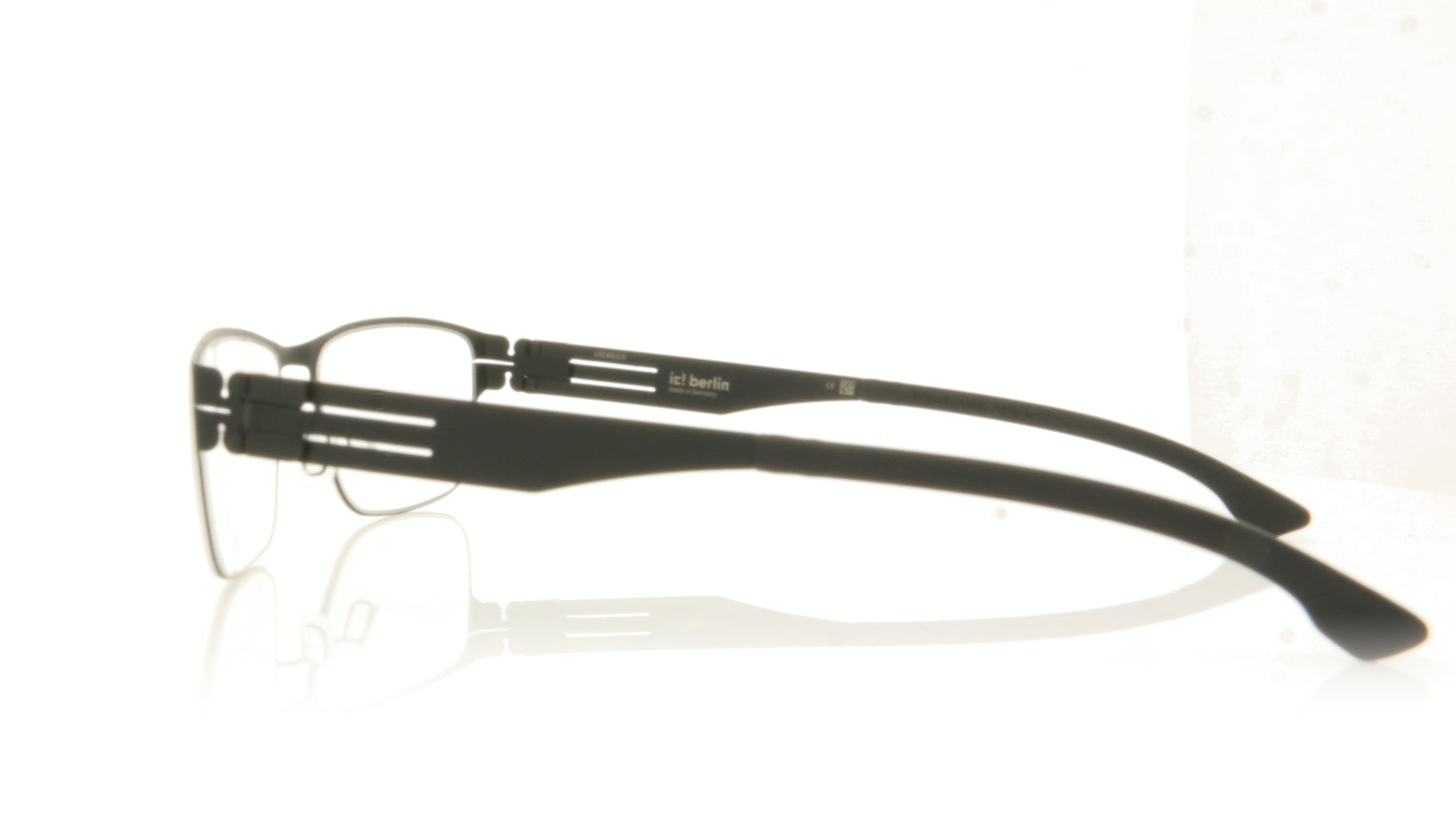 ic! berlin Basti S BK Black Glasses - Side