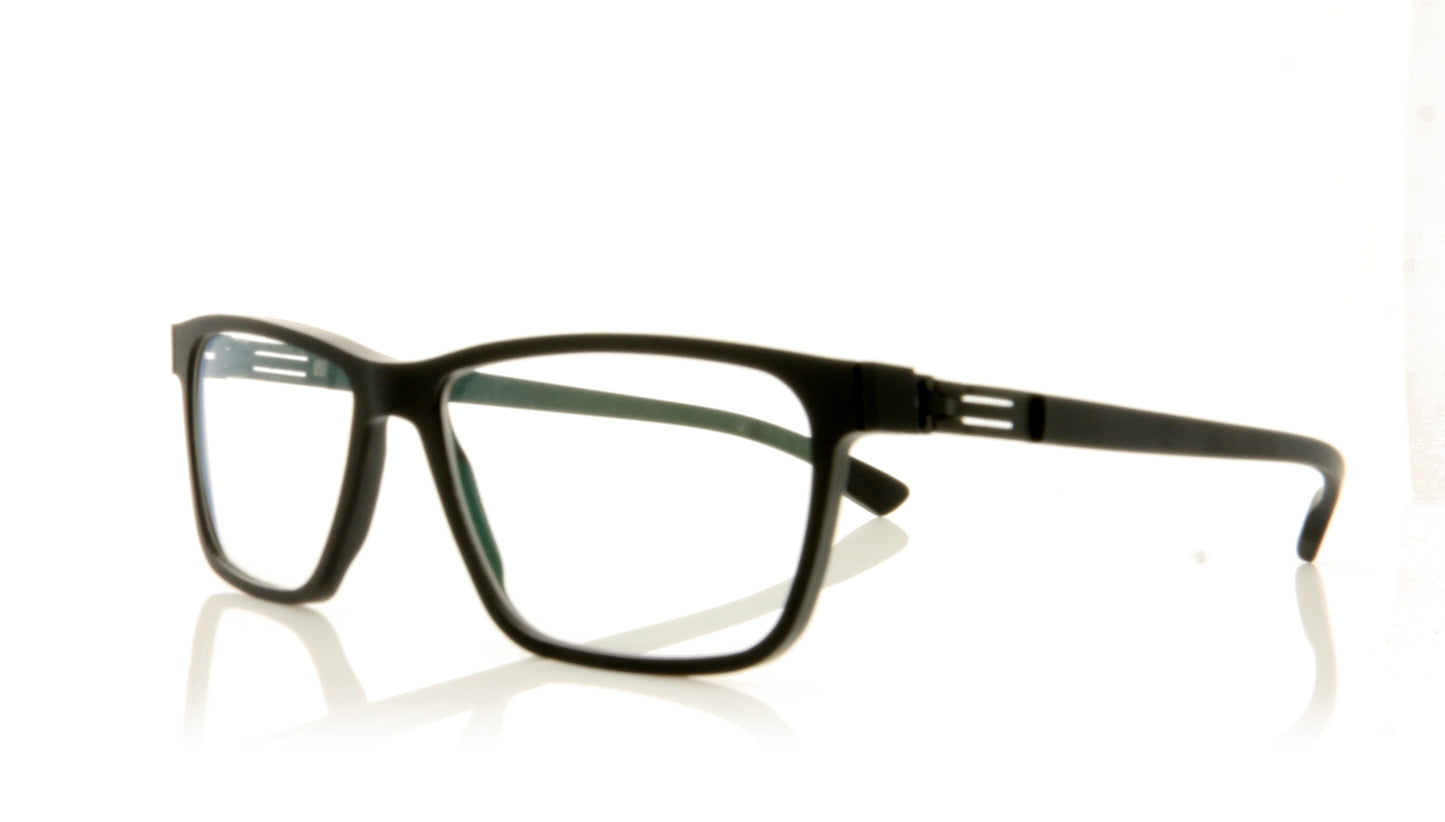 ic! berlin Data BL Black Glasses - Angle