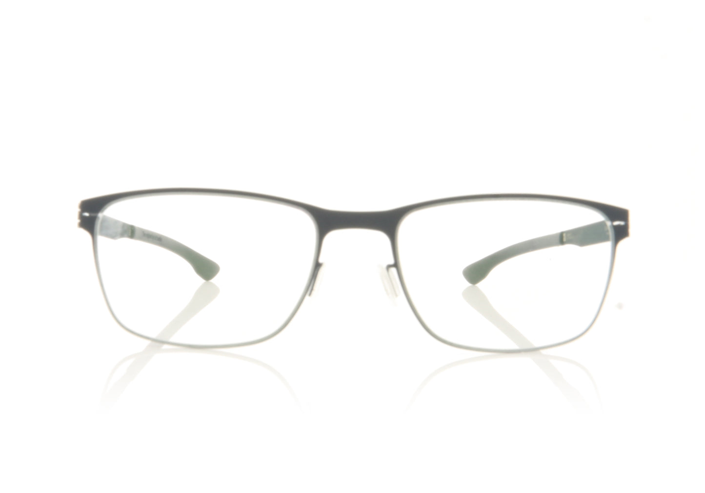 ic! berlin Dennis N MB Marine Blue Glasses - Front