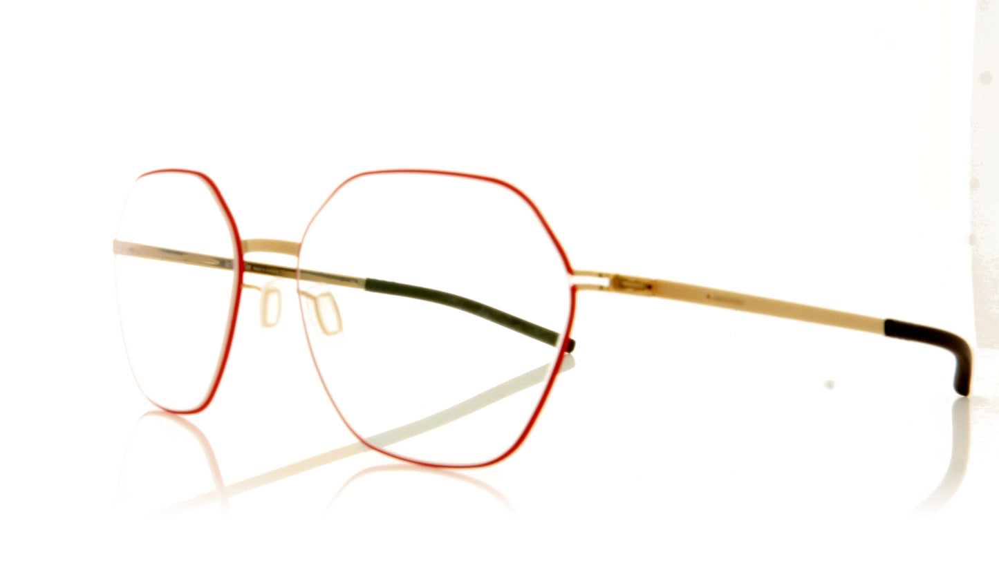 ic! berlin Halny RLC Rose Lava Glasses - Angle