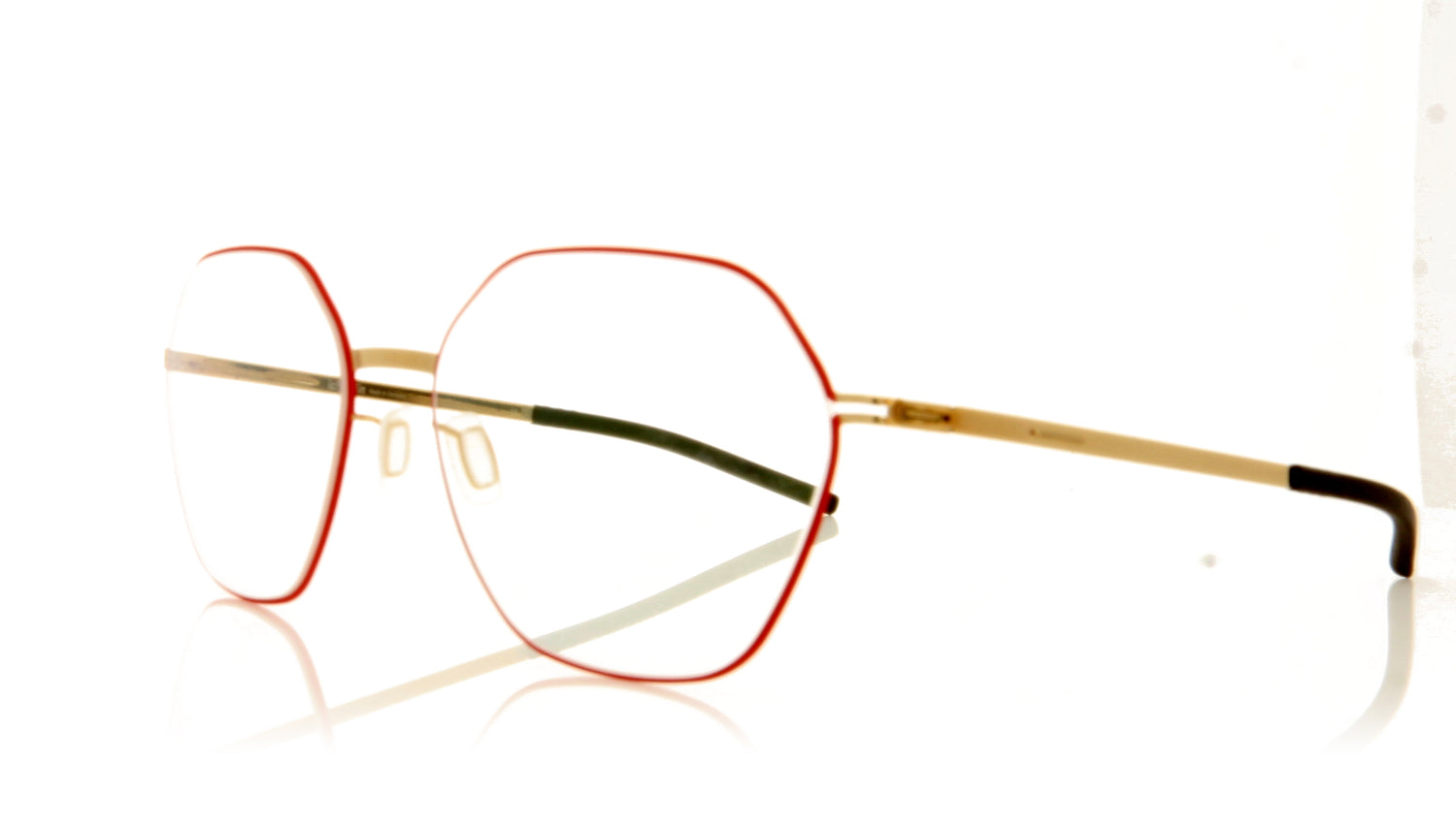 ic! berlin Halny RLC Rose Lava Glasses - Angle