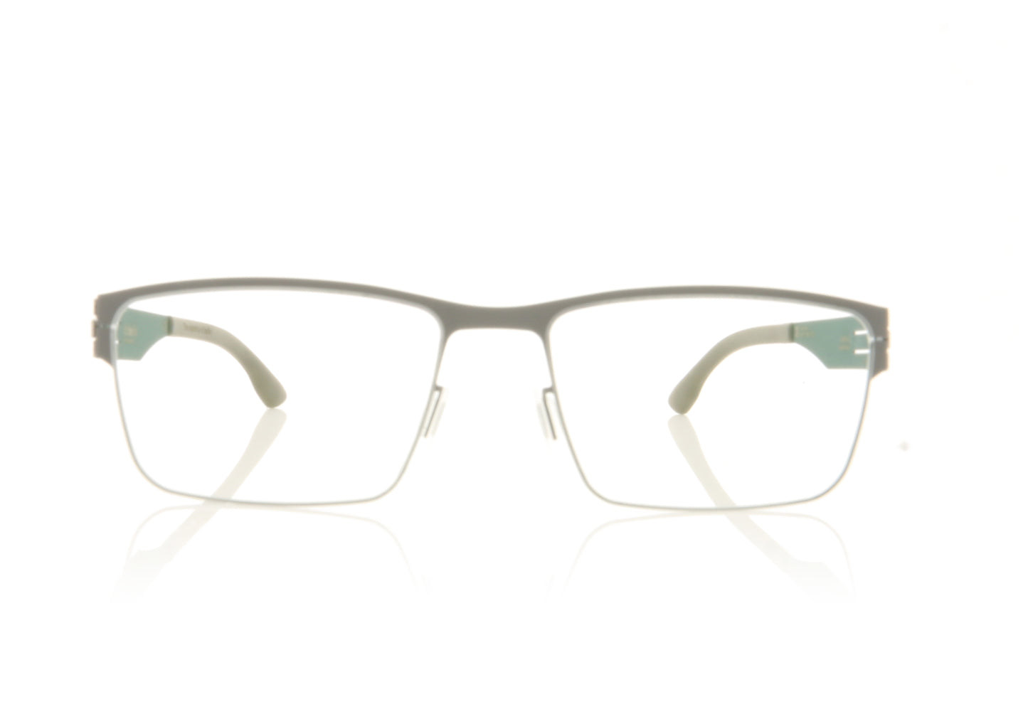 ic! berlin Hania L BS Boulder Spruce Glasses - Front