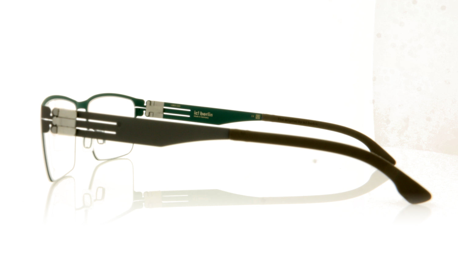ic! berlin Hania L BS Boulder Spruce Glasses - Side