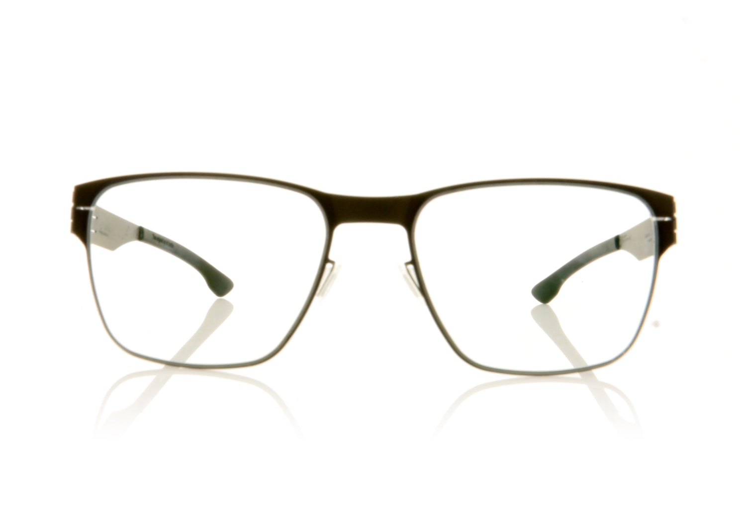 ic! berlin Hannes S GB Graphite Black Glasses - Front