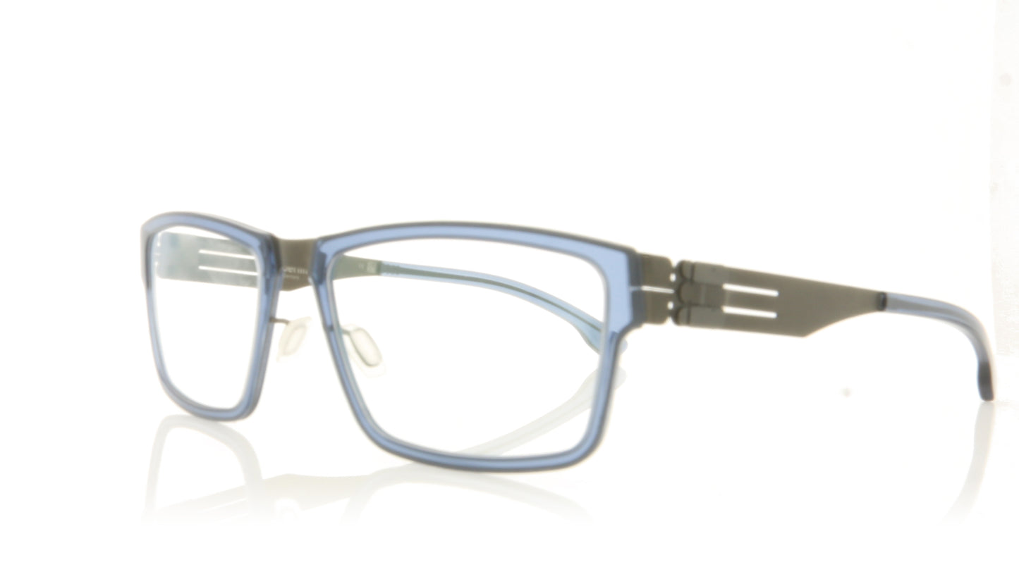 ic! berlin Igor R GB Graphite Blue Glasses - Angle