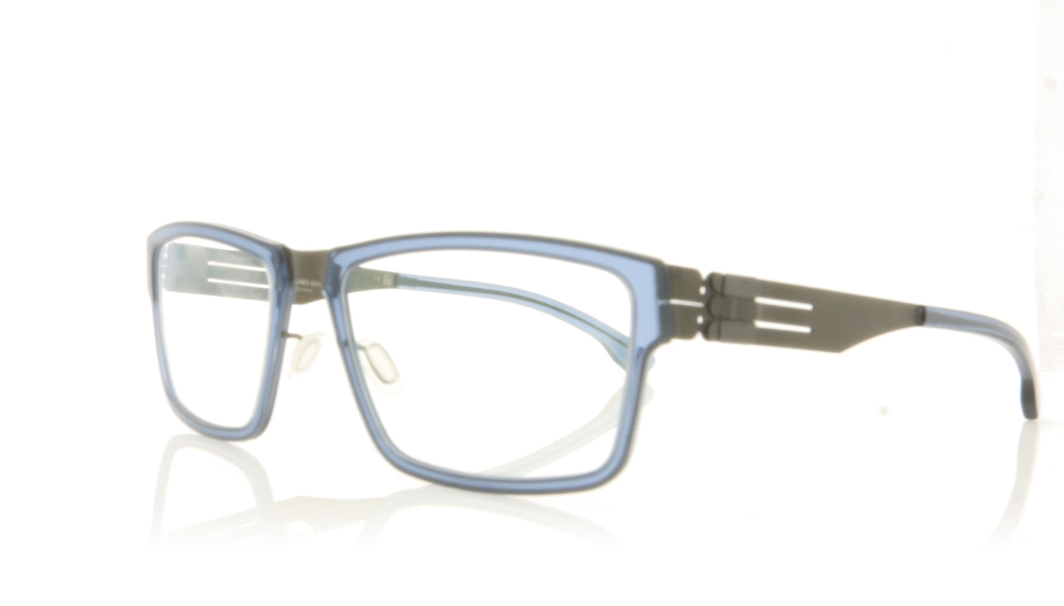 ic! berlin Igor R GB Graphite Blue Glasses - Angle