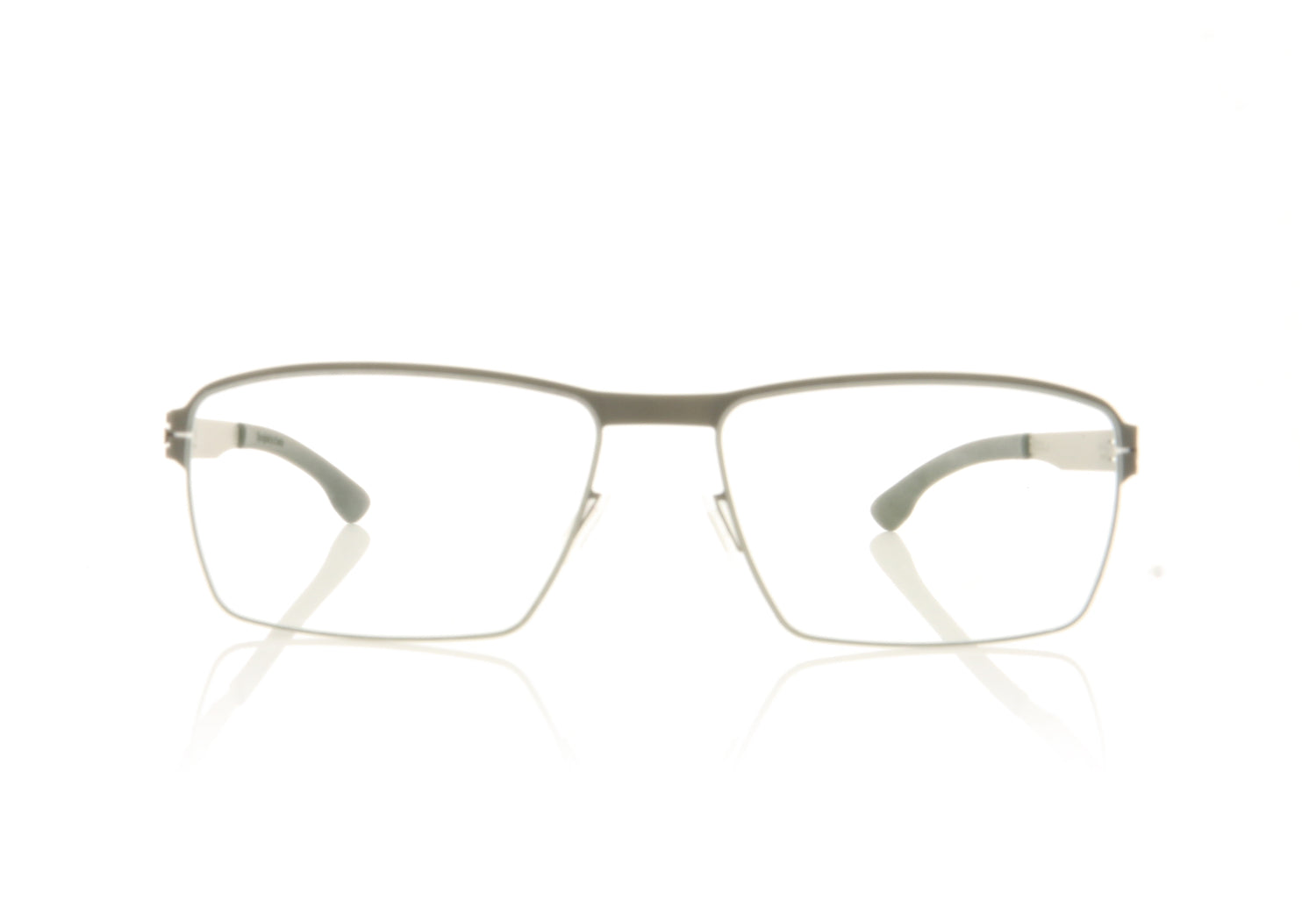 ic! berlin Lars D GB Graphite Glasses - Front