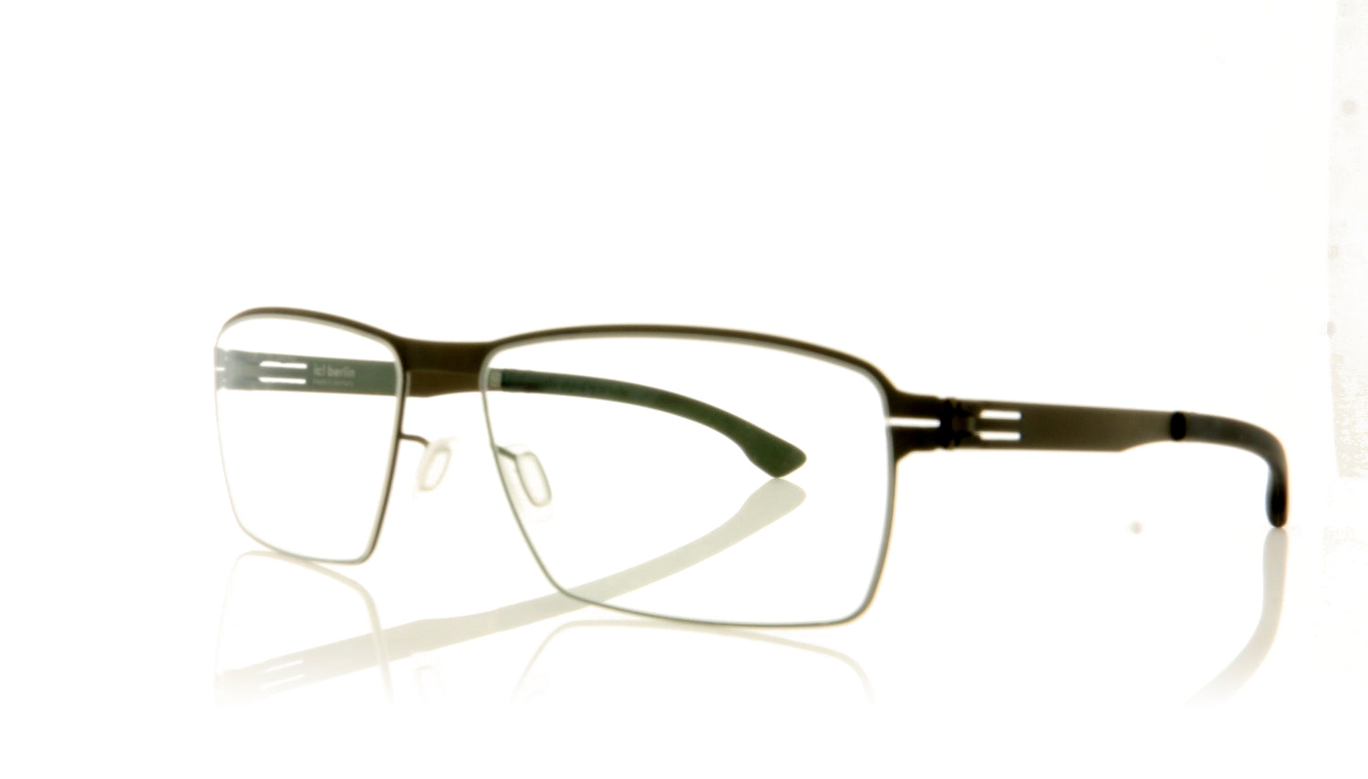 ic! berlin Lars D GB Graphite Glasses - Angle