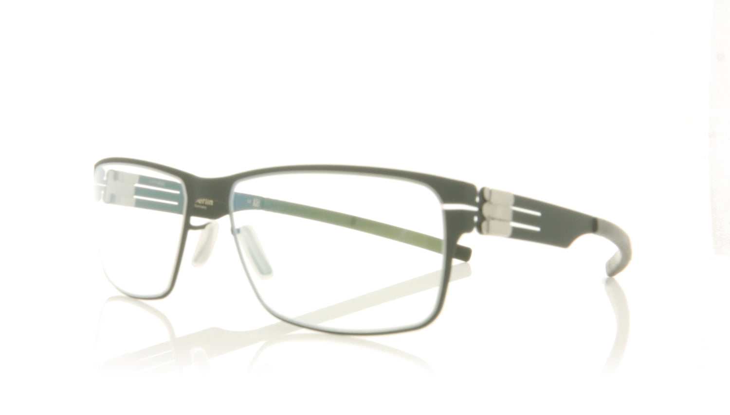 ic! berlin Paul R RG Racing Green Glasses - Angle