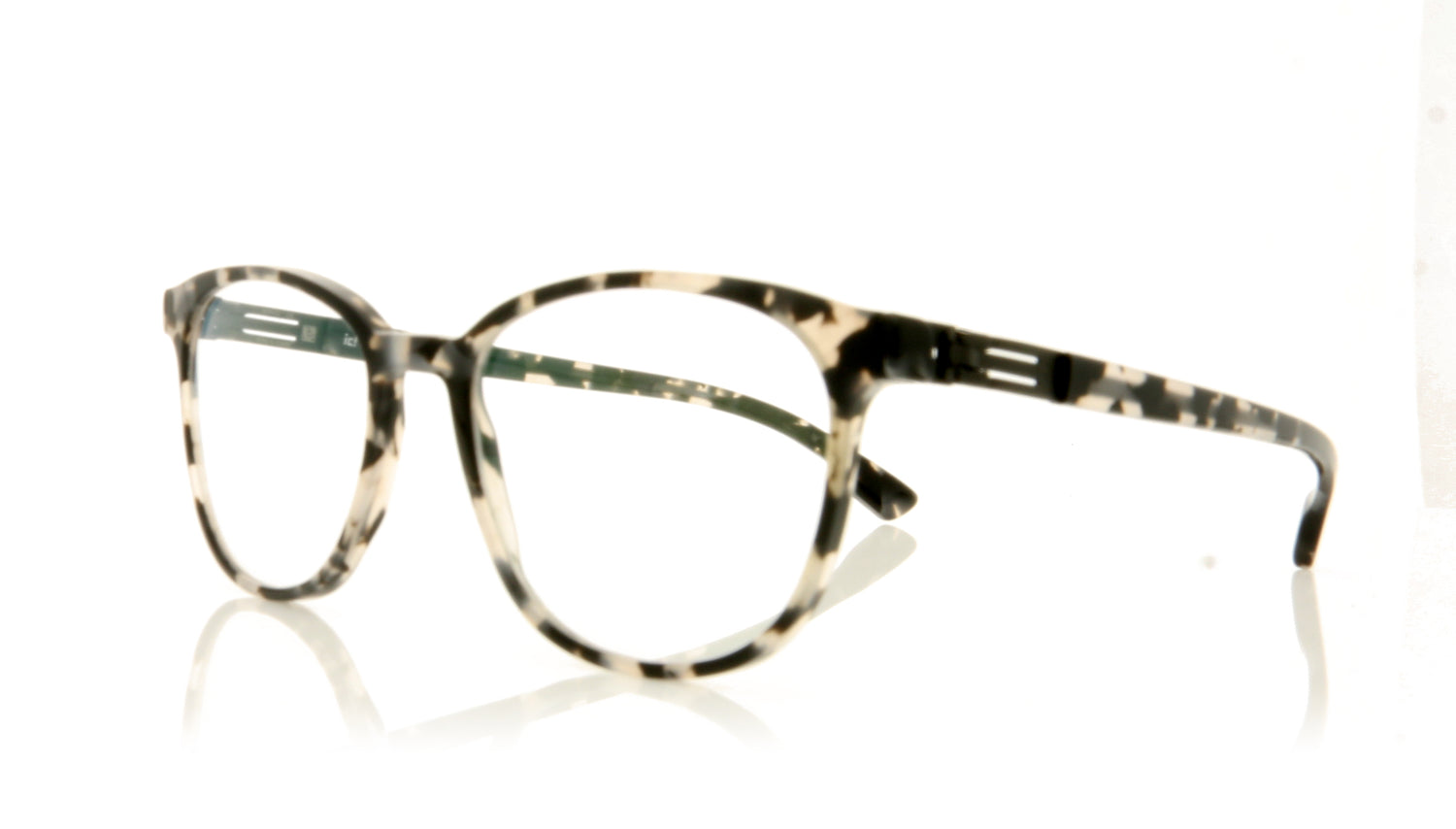 ic! berlin Ratio BC Black Crystal Glasses - Angle