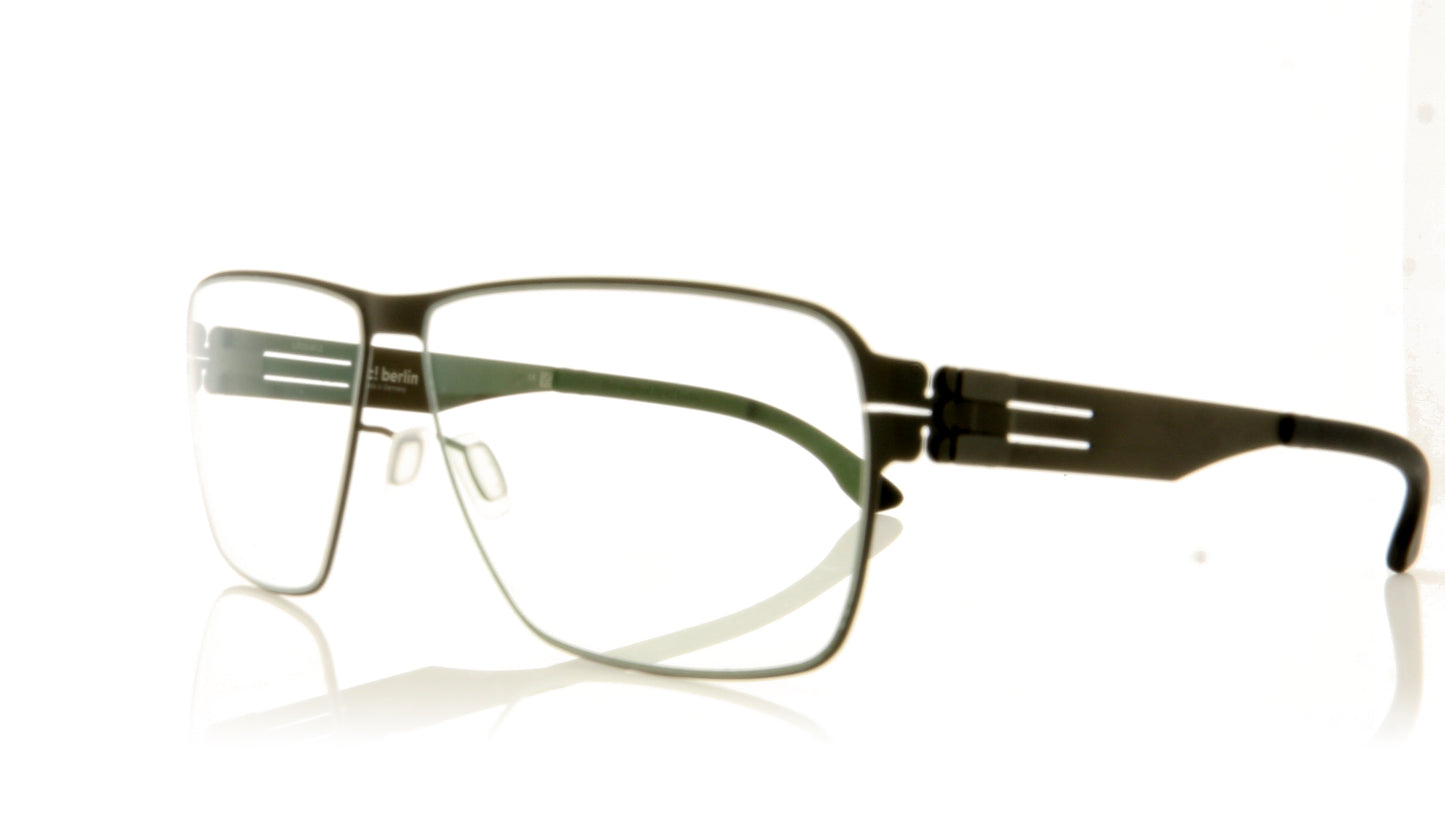 ic! berlin Thorsti S GB Graphite Black Glasses - Angle