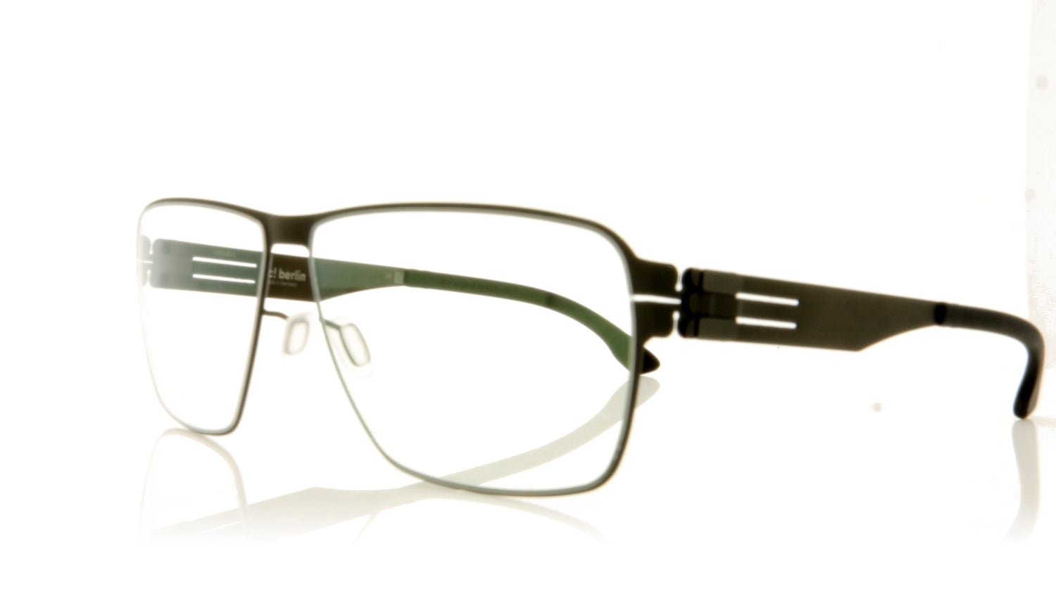 ic! berlin Thorsti S GB Graphite Black Glasses - Angle