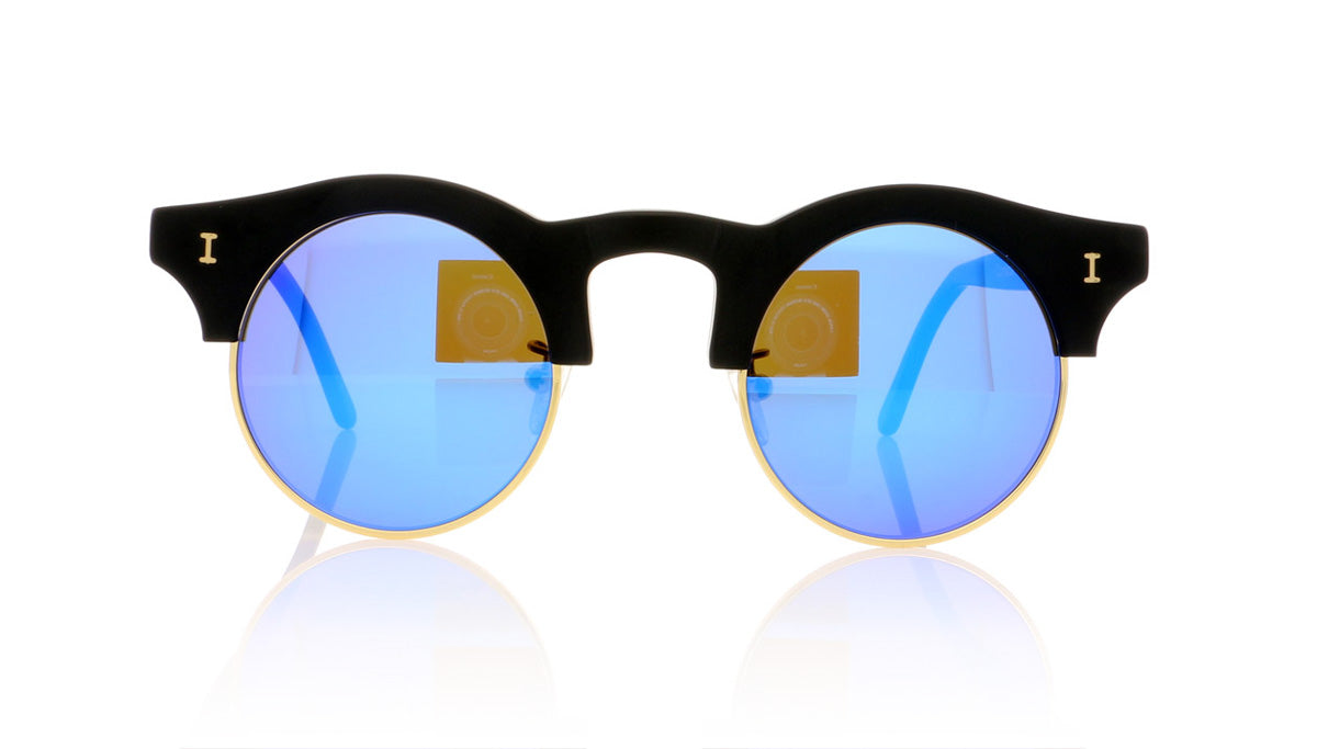 Illesteva Corsica C03 Matte Black Sunglasses - Front
