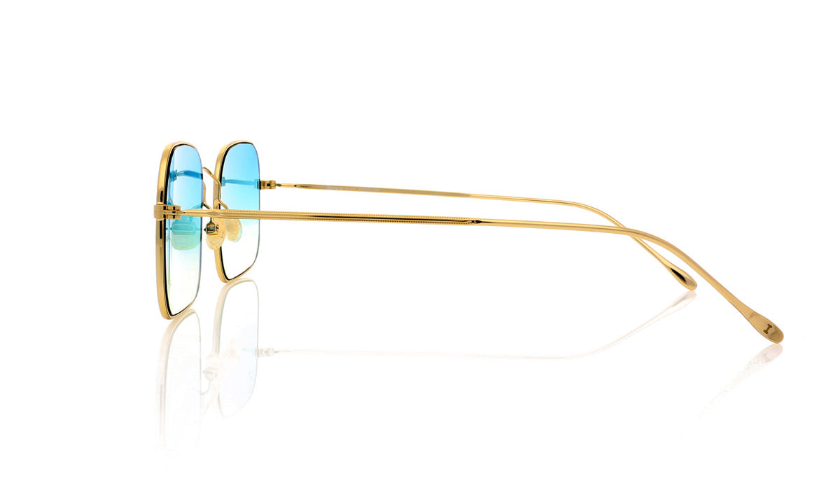 Illesteva Dean C5 Gold Sunglasses - Side