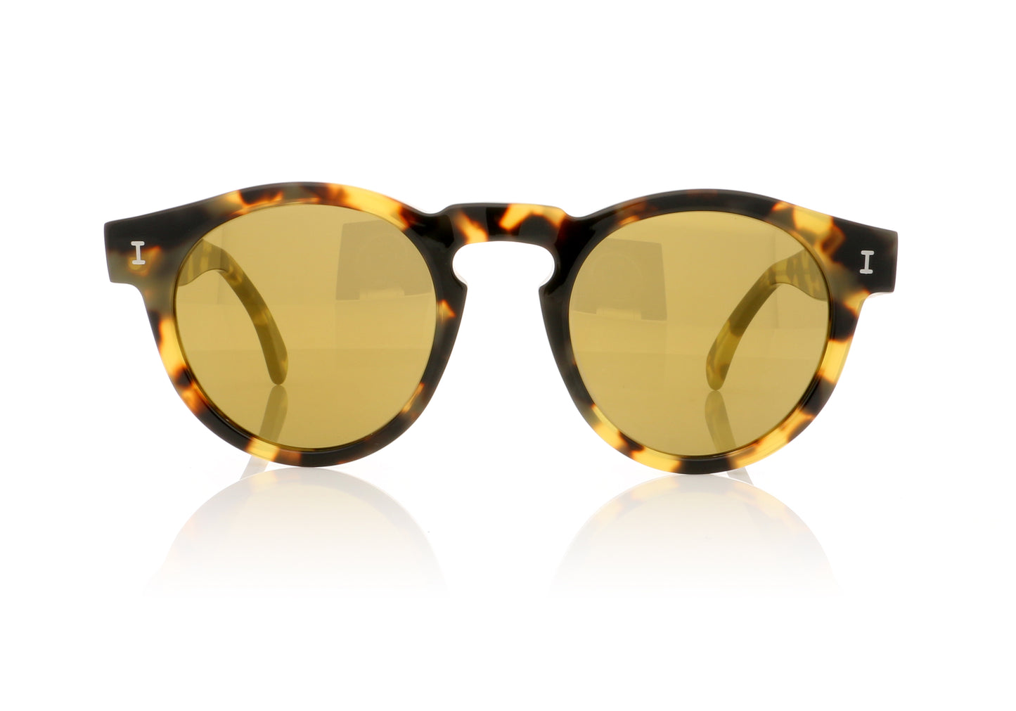 Illesteva Leonard 04GOM Tortoise Sunglasses - Front