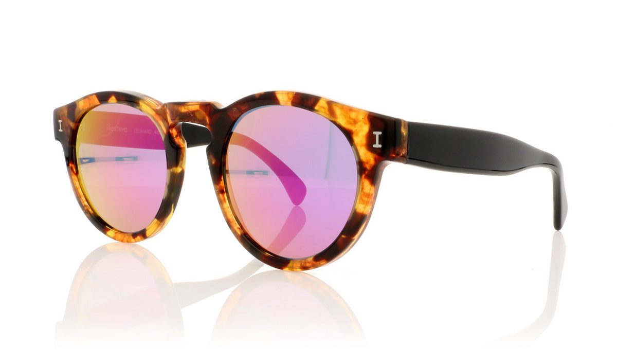 Illesteva Leonard C155 Tortoiseshell Sunglasses - Angle