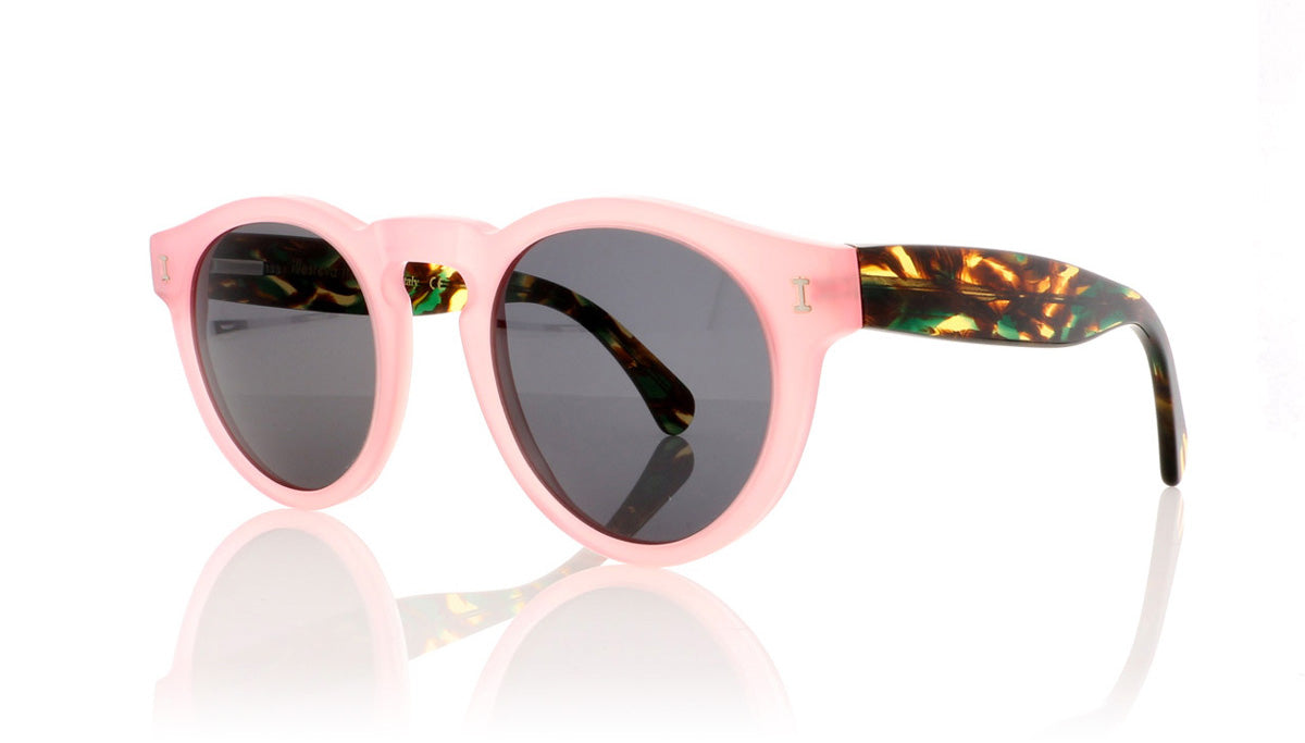 Illesteva Leonard C28 Pink Sunglasses - Angle