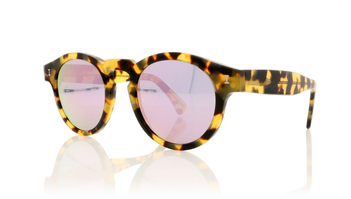 Illesteva Leonard C62 Tortoiseshell Sunglasses - Angle