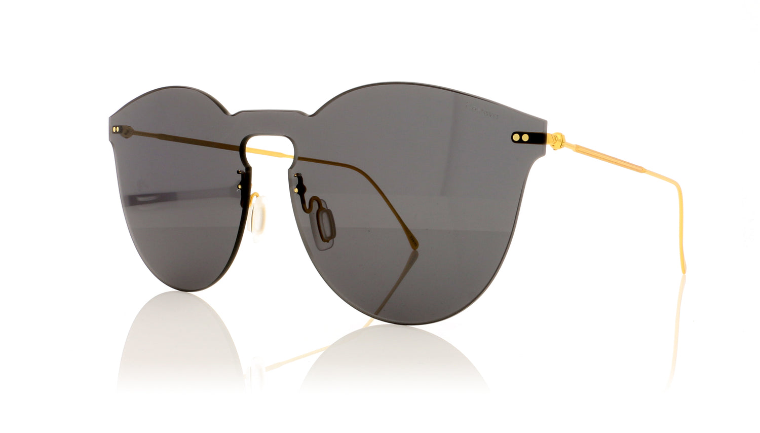 Illesteva Leonard 2 Mask 5 Grey Sunglasses - Angle