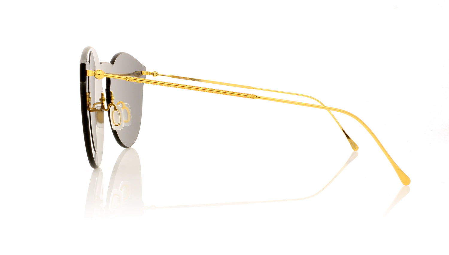 Illesteva Leonard 2 Mask 5 Grey Sunglasses - Side