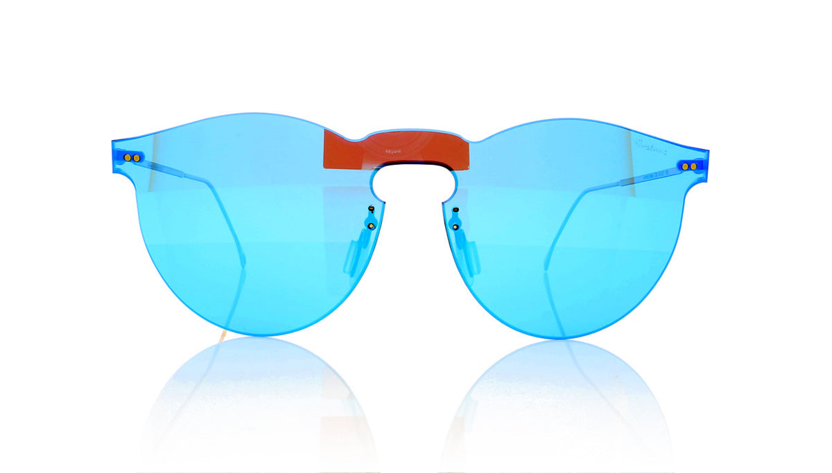 Illesteva Leonard Mask 3 Light Blue Sunglasses - Front